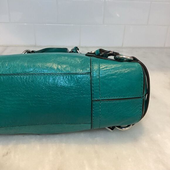 Michael Kors Fallon Zip Tosca Leather Satchel Shoulder Bag - Picture 8 of 14